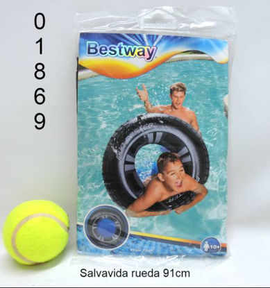 Imagen de SALVAVIDA RUEDA 91CM 12.24